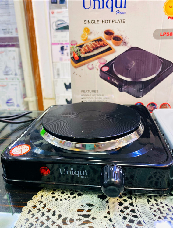 اجاق برقی یونی کوی LPS802N رنگ مشکی برای سفر و کمپینگ