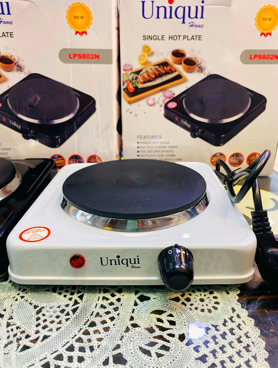 اجاق برقی یونی کوی LPS802N رنگ سفید برای سفر و کمپینگ