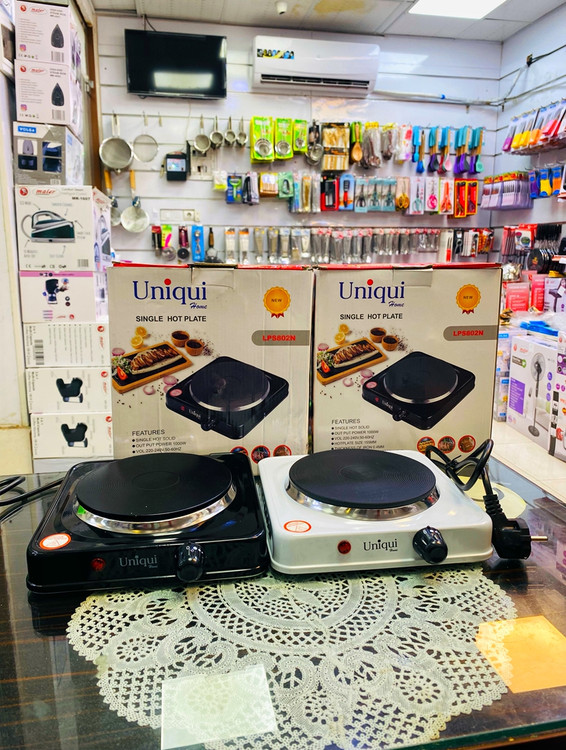 اجاق برقی تک شعله یونی کوی مدل LPS802N رنگ سفید ، مشکی