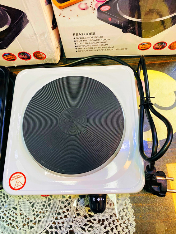 اجاق برق یونی کوی LPS802N با سیم برق و کلید تنظیم