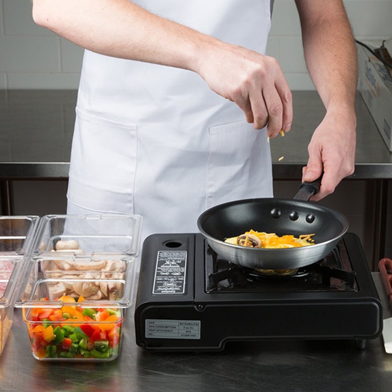 شعله اجاق گاز MEXXI مدل Stove با پن استی فلزی برای نگه داشتن ظروف