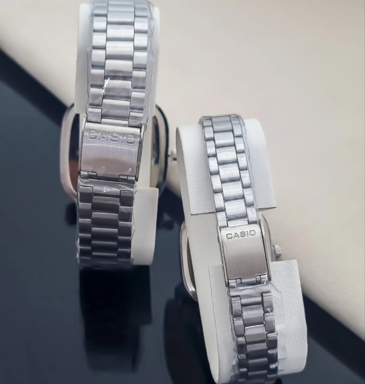 بند استیل ضد زنگ ساعت زوجی Casio